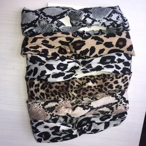 Animal Print Headband Headwraps